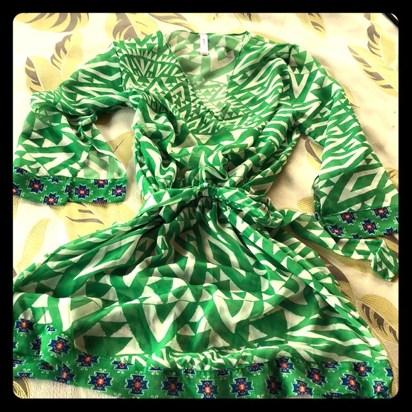 Sweet Pea Dresses & Skirts - 🌴SALE! Sweet Pea Sheer Dress or Swim Cover Up!🌴